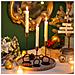 Set Di 3 Candelabri Eleganti Nero E Oro Per Arredare Con Stile La Tua Casa - Foto miniatura 3