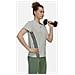 Trainicons 3-stripes Tee Hk6976, Donne, Verde, L - Foto miniatura 3