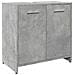 Mobile Lavabo Bagno Grigio Cemento 60x33x60cm Legno Multistrato - Foto miniatura 2