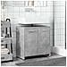 Mobile Lavabo Bagno Grigio Cemento 60x33x60cm Legno Multistrato - Foto miniatura 3