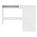 Lusso Casadino -  Scrivania Angolare A L Bianca 120x140x75cm In Legno Multistrato - Foto miniatura 3