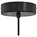 Lampada a Sospensione Regolabile E27 Nero Lucido Ø22 cm Metallo - Foto miniatura 7