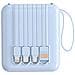 Powerbank 10000mah 20w Con Display Led / Torcia / Cavi Compatti - Foto miniatura 4