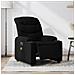 Poltrona Massaggiante Reclinabile Elettrica Nera in Tessuto - Foto miniatura 2