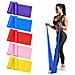 Set Di 5 Fasce Di Resistenza In Tpe - Fasce Elastiche Per Esercizi Di Yoga, Pilates E Allenamento A Casa - Foto miniatura 1