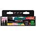 FREE Acrylic - Marker acrilico - Pack da 3 - 1x T100, T300, T800C - con 3 punte diverse - Nero - Foto miniatura 1