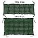 Set di cuscini da giardino impermeabili verdi 120x80 cm - Foto miniatura 5