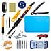 Set Di Strumenti Di Saldatura Professionali Electric S 21 In 1 - Stazione Saldante 60w, Display Lcd, Regolazione Temperatura 180-500°c, Accessori Inclusi - Foto miniatura 1