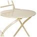 Sedia In Ferro Battuto Beige 38x46x90h Cm - Foto miniatura 7