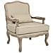 Poltrona In Legno Beig 64x72x92 - Foto miniatura 1