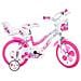 Bici Da Bambina Misura 14'' Art. 514-02 Bicicletta Da Bimba Modello Flappy - Foto miniatura 1