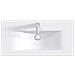 Lavabo da bagno Cromato 81 x 40 x 17,5 cm Metallo - Foto miniatura 6