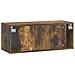 Mobile Porta TV da Muro Rovere Fumo 78,5 x 31 x 30 cm - Foto miniatura 6