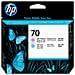 C9405a Testina di Stampa Originale Ink Originale 70 Magenta Light Ciano Light per HP DesignJet Z2100 Z3200 Z5200 - Foto miniatura 2
