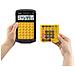 Calcolatrice da Tavolo Gialla e Nera 12 Cifre Solare e Batteria 3 Valute 3.3 x 10.9 x 16.9 cm WM-320MT - Foto miniatura 3