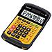 Calcolatrice da Tavolo Gialla e Nera 12 Cifre Solare e Batteria 3 Valute 3.3 x 10.9 x 16.9 cm WM-320MT - Foto miniatura 1