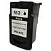 Cartuccia Canon Pg-512 Nera Rigenerata Per Canon Pixma Mp240 Mp260 Mp480 Mx320 Mx330 Pg512 Pg-510 Capacita16ml - Foto miniatura 1
