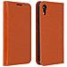 Custodia Apple Iphone Xr In Pelle Portafoglio Funzione Supporto Cammello - Foto miniatura 1