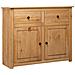 Credenza 93x40x80 cm in Legno Massello di Pino Panama Range - Foto miniatura 1