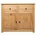 Credenza 93x40x80 cm in Legno Massello di Pino Panama Range - Foto miniatura 4