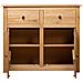 Credenza 93x40x80 cm in Legno Massello di Pino Panama Range - Foto miniatura 6