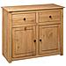 Credenza 93x40x80 cm in Legno Massello di Pino Panama Range - Foto miniatura 7