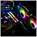 Guardian G-v20 Raffreddamento A Liquido Aio Pc Gamer - Watercooling Argb 3 Pins 5v- Radiatore 240mm - Ventola 2×120mm Pwm Silenziosa - Intel E Amd - Foto miniatura 4