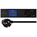 Pdu 19"" Con 7 Connettori, 3500w, Cee 7/3, Volt / amperometro Digitale - Foto miniatura 2