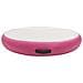 Tappetino Ginnastica Gonfiabile con Pompa 100x100x10cm PVC Rosa - Foto miniatura 2