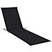 Lettino Prendisole con Cuscino in Massello di Teak Nero - Foto miniatura 2