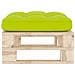 Ottomana Da Giardino Su Pallet In Legno Di Pino Impregnato - Foto miniatura 3