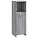 Armadietto Bagno Grigio Sonoma 30x30x95 cm in Legno Multistrato - Foto miniatura 1