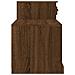 Scarpiera Rovere Marrone 100x42x60 Cm In Legno Multistrato - Foto miniatura 3