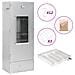 Forno Affumicatore Bbq Generatore Fumo Freddo Acciaio Zincato - Foto miniatura 1