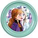 Disney Piatto Piano Azzurro Per Bambini In Plastica Frozen Resistente Agli Urti Accidentali E Riutilizzabile - Foto miniatura 1