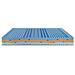 Materasso Singolo, Modello New Form, In Memory Foam E Parucell, Dimensione 90x190x21 Cm, 7 Zone Differenziate, Rivestimento In Filati Di Cashmere E Legno, Certificato Oeko-tex, Prodotto In Italia - Foto miniatura 2