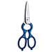 Forbici Da Cucina 8' Acciaio Inossidabile Azzurro Multiuso - Foto miniatura 1