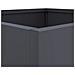 Fioriera Antracite 49x47x46 cm in Acciaio - Foto miniatura 2