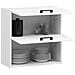 Mobile da cucina pensile OLIWIA, 2 ante, 60x30x58 cm, Colore Bianco - Foto miniatura 2
