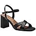 Black Elegant Open Sandals Sandali Sintetico E Tessile Scarpe Donna Nero Eu 36, 1-28320-42 001 - Foto miniatura 1