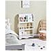 Libreria A Parete Derivati Del Legno Bianco Liloet - Foto miniatura 1