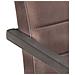 Lusso Casadino -  Sedie Da Pranzo A Sbalzo 2 Pz Marroni In Vera Pelle - Foto miniatura 6