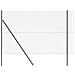 Set di Posti per Recinzione Set di 2 Grigio Metallo 25 x 1,5 m - Foto miniatura 1