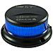Lampeggiante A Led Blu 12-24v Base Magnetica - Foto miniatura 1