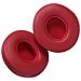 2 Cuscinetti Auricolari Di Ricambio In Pelle Proteica Compatibili Con Cuffie Beats Solo 2 E Solo 3 Red - Foto miniatura 3