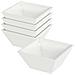 Vaso a Ciotola da Giardino 5 pcs Bianco 35 x 35 x 15 cm Acciaio - Foto miniatura 1