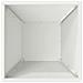 Vaso a Ciotola da Giardino 5 pcs Bianco 35 x 35 x 15 cm Acciaio - Foto miniatura 8
