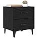 Armadietto per letto 2 pcs Rovere nero 40 x 35 x 47,5 cm - Foto miniatura 3