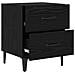 Armadietto per letto 2 pcs Rovere nero 40 x 35 x 47,5 cm - Foto miniatura 5