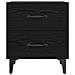 Armadietto per letto 2 pcs Rovere nero 40 x 35 x 47,5 cm - Foto miniatura 7